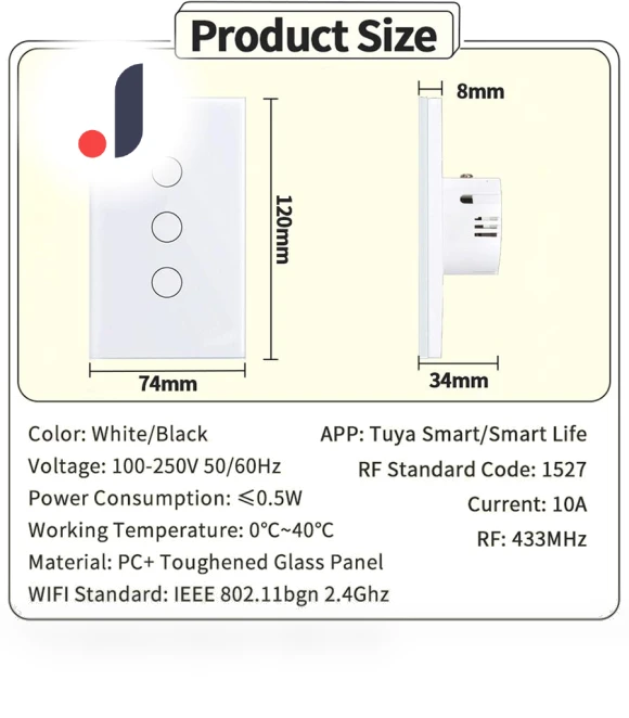 Smart WiFi Switch — Smart Home Modules, Build My Home