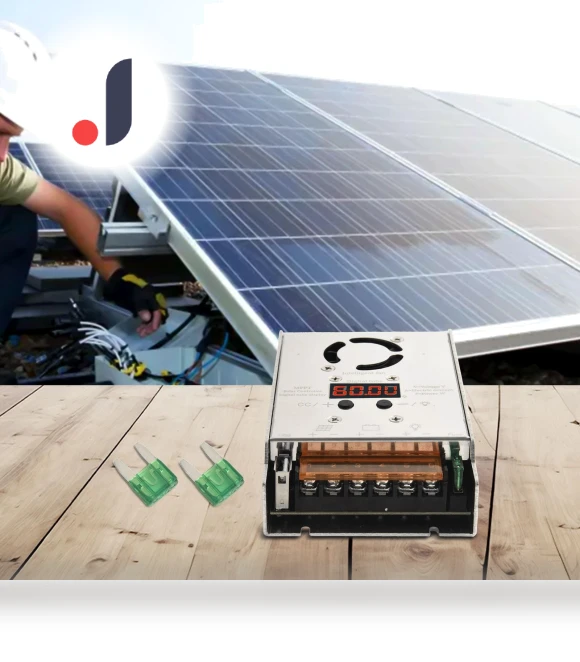 Solar Panel Charge Controller MPPT for Lithium Batteries — Power Management, Zone is Home