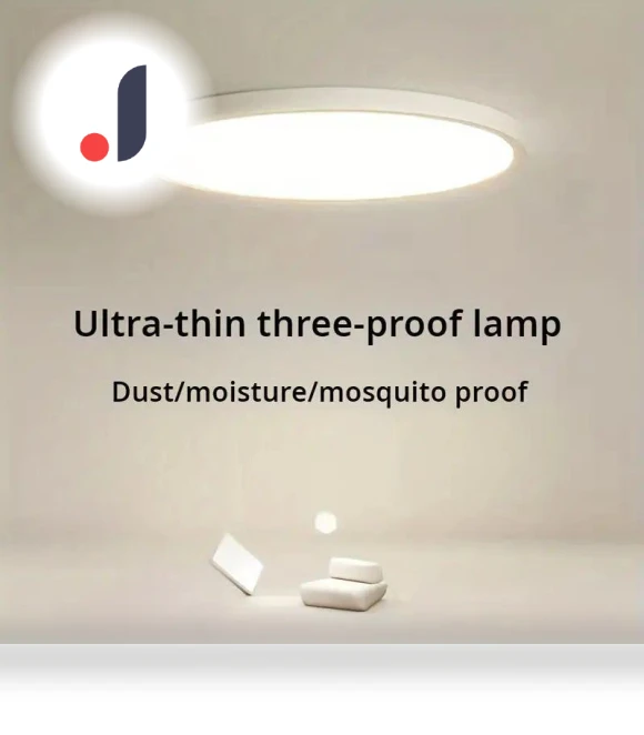 Ultra-Thin Smart LED Ceiling Light — Overhead Lighting, Cozy Cottage-Relax