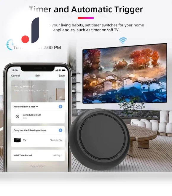 Universal WiFi Smart IR Remote Control — Remote Controls, Cozy Cottage-Relax