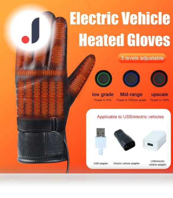 USB Heated Smart Gloves — Gloves, JOHO - CarGear