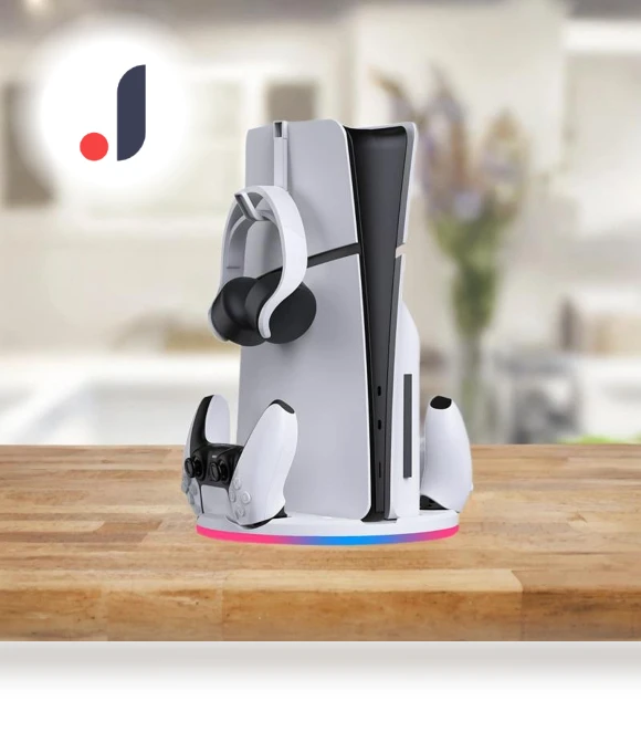 Vertical Dual Charging Station for Controllers — Holders, Hobbies mall