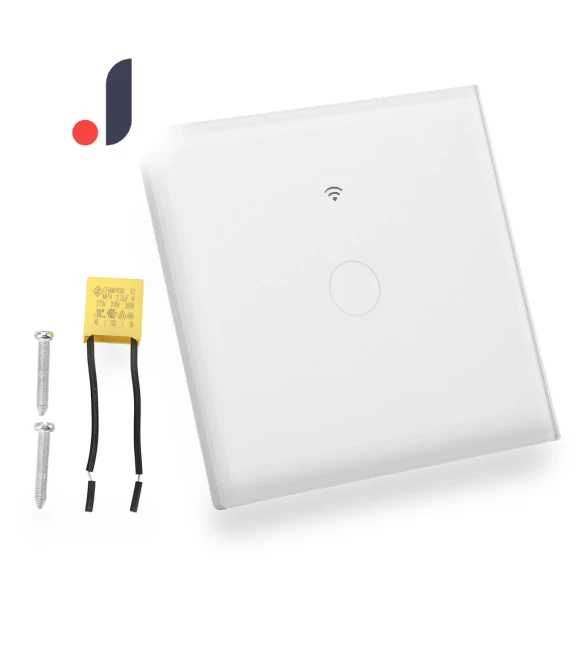 Wi-Fi RF Light Switch with Touch Control — Ceiling Fan Wall Controls, Canaryy-duoqiao
