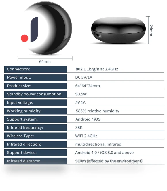 WiFi Infrared Remote Control — Remote Controls, Build My Home