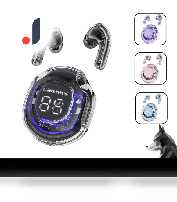 Wireless Bluetooth 5.3 Earbuds — In-Ear Headphones, Meiteai-Electronics