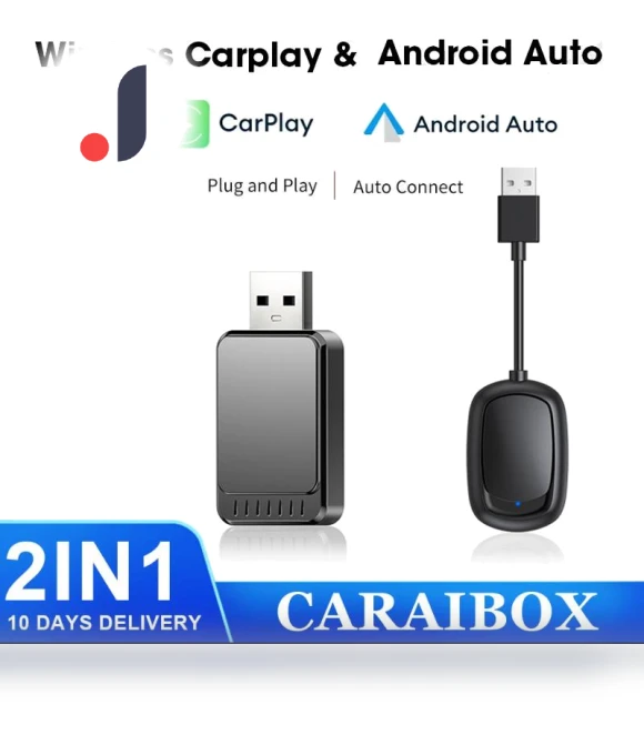 Wireless CarPlay Adapter Mini Body Smart AI Box — Stereo Receivers, A Auto Parts Mall