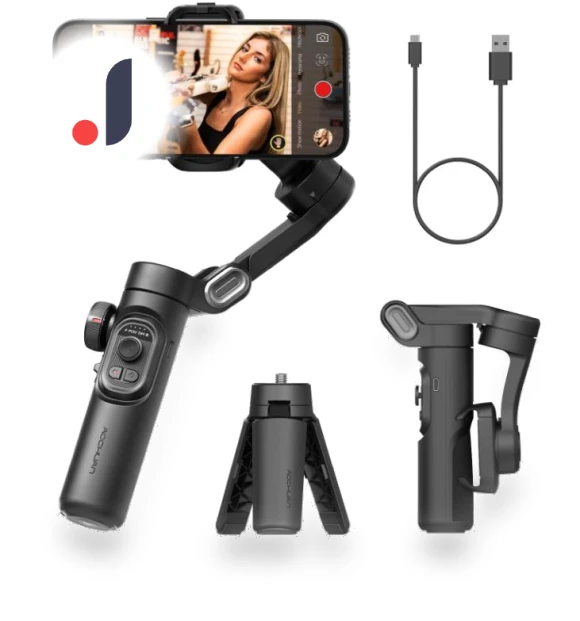 3-Axis Foldable Smartphone Gimbal — Steady Shots, Thanos tool