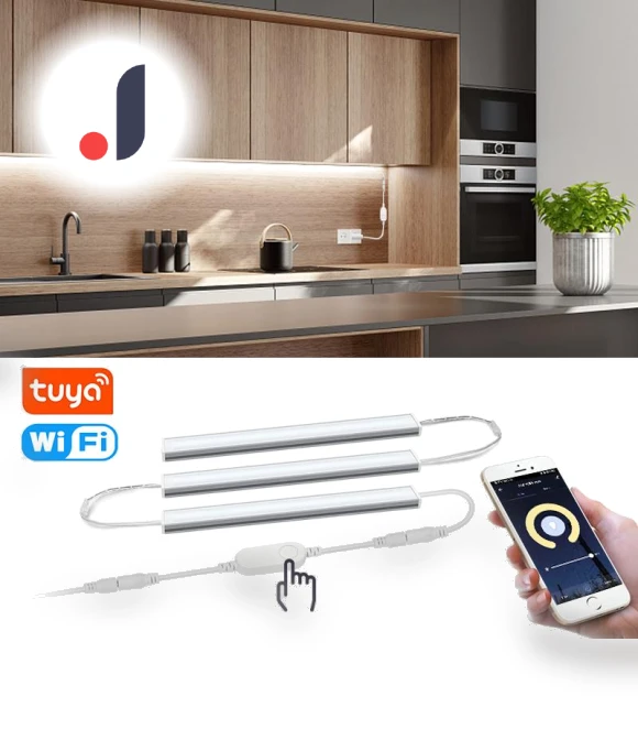 50cm Aluminum LED Tube Smart Night Light — Standing Lights, Lcamaw Lighting Light