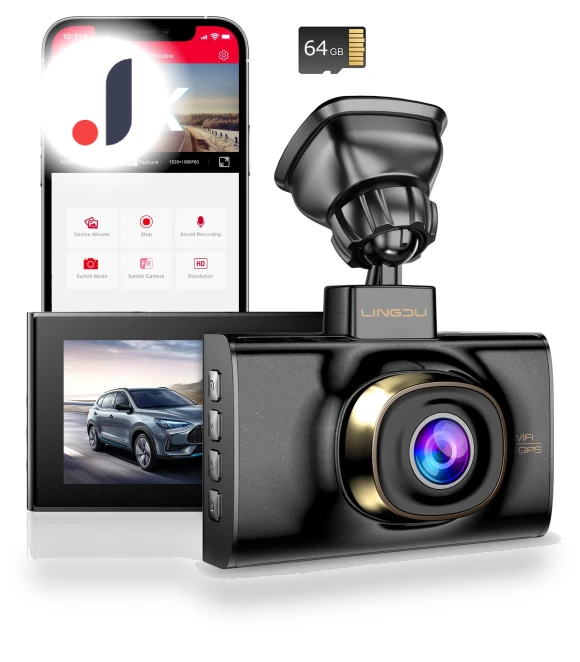 5K Car Dash Cam — Dashboard Cameras, LNDU
