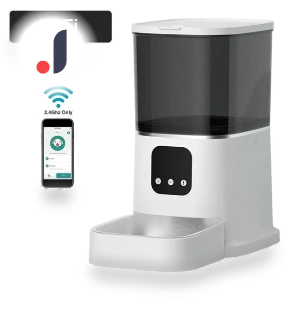 Automatic Cat Feeder with Camera — Automatic Feeders, Happy World Electronics