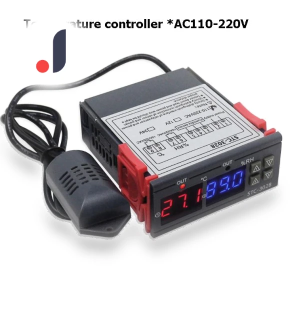 Intelligent Digital Display, Temperature and Humidity Controller — Home Climate Control, Haba Dog