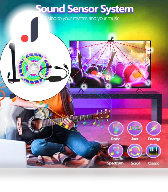 LED Bedroom Lights — String Lights, HappyToy