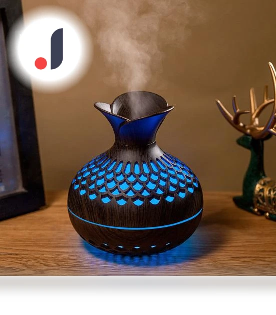 Mini Air Humidifier in Flower Shape — Air Moisturizers, Enjoy Smart Home