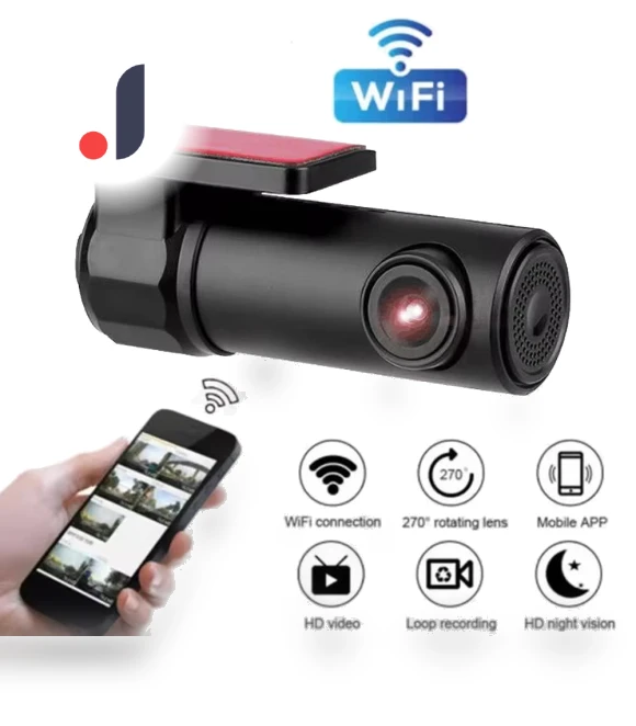 Mini HD 1080P Smart Car Wifi DVR Dash Camera — Dashboard Cameras, GLOBUS