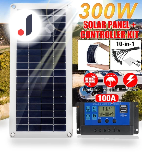 Solar Panel Kit 100W — Renewable Energy Solutions, Sea Global
