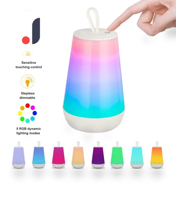 Touch Control Bedside Lamp — Night Lights, TOMTOP JMS