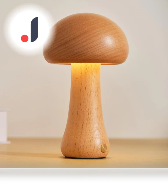 USB Mushroom Night Light with Adjustable Brightness — Night Lights, YC Direct