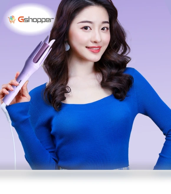 32mm Smart Sensor Fully Automatic Curling Wand Motorized Rotary Automatic Hair Curler — Curling Wands