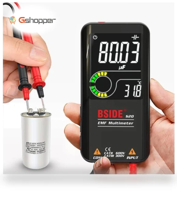 Electromagnetic Radiation Detector Multimeter with Color Screen — Geiger Counters, BSIDE