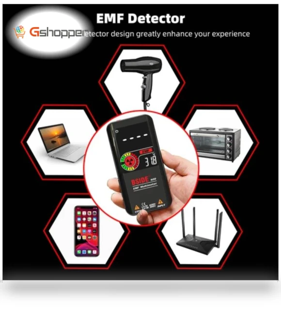 Electromagnetic Radiation Detector Multimeter with Color Screen — Geiger Counters, BSIDE