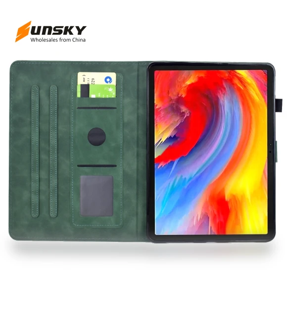 Flowers and Bird Embossed Smart Leather Tablet Case for iPad 10th Gen 10.9 2022 — Keyboard Cases