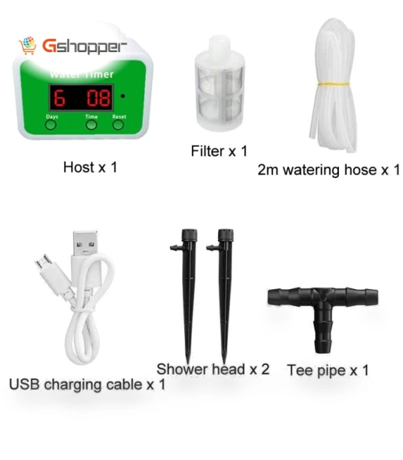 Intelligent Drip Irrigation Automatic Watering Timer — Controllers, Home Intelligent