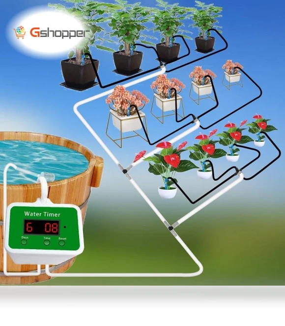 Intelligent Drip Irrigation Automatic Watering Timer — Controllers, Home Intelligent