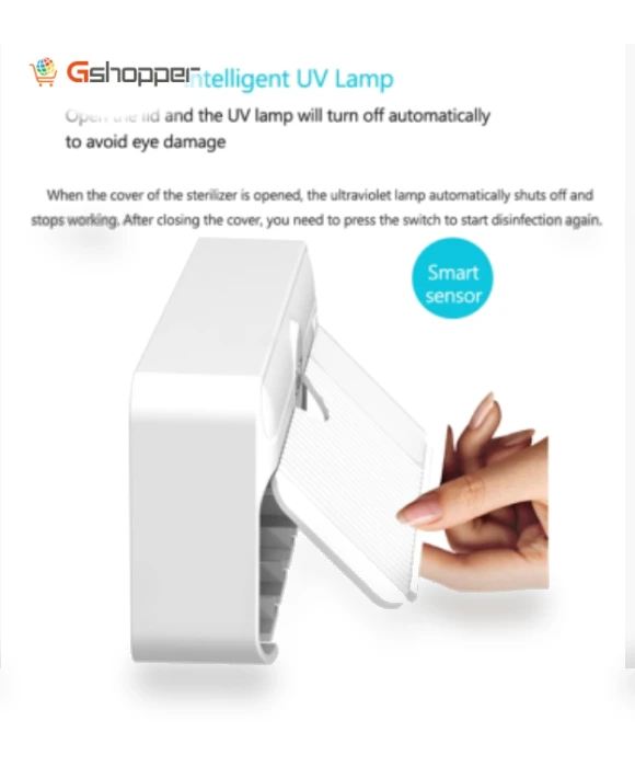 Smart Home UV Ultraviolet Toothbrush Sterilizer — Ultrasonic Cleaners, YJK