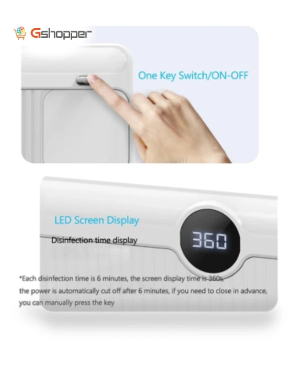 Smart Home UV Ultraviolet Toothbrush Sterilizer — Ultrasonic Cleaners, YJK