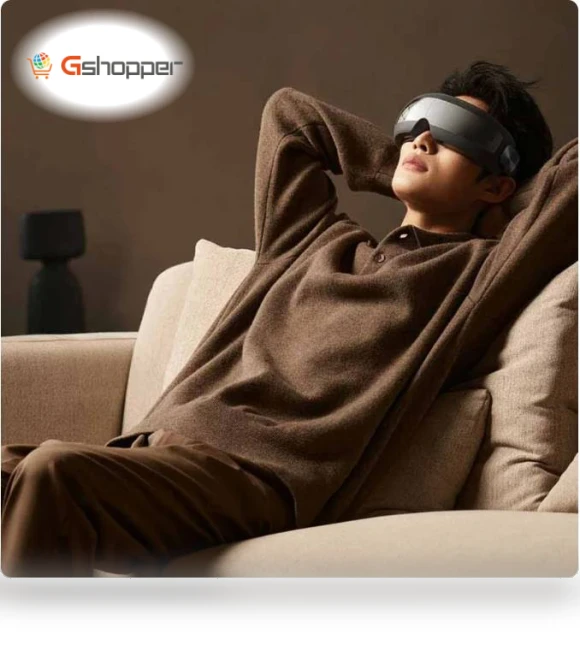 Smart Eye Massager with Hot Compress, 10 Models, APP Adjustable — Rollers & Pens, Xiaomi