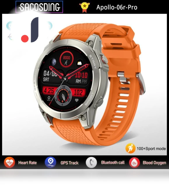 Apollo-06r Pro GPS Smartwatch — Smartwatches, SACOSDING