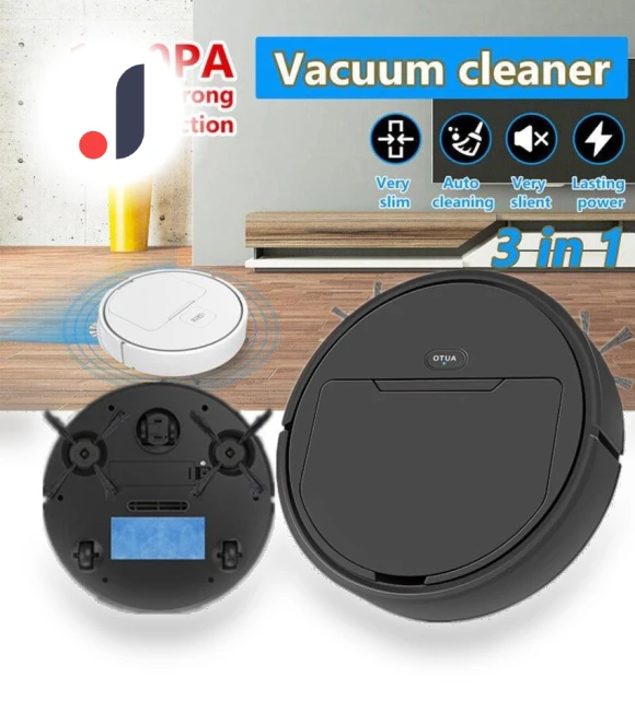 Automatic Smart Robot Vacuum 3-in-1 — Smart Cleaning Robots, High-quality life products