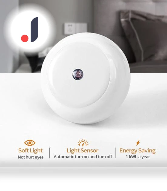 Automatic Touch Control LED Bedside Lamp — Desk & Table Lighting, Dengjunhu