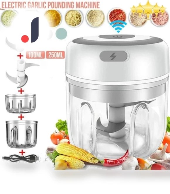 Electric Garlic Press — Choppers, Factory Discount Outlet