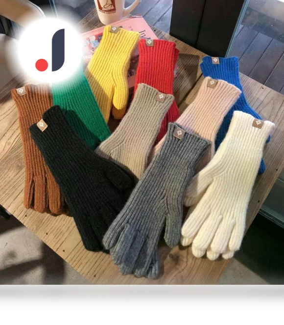Fashion Knitted Touchscreen Gloves — Gloves, Outdoor Boutique TOP