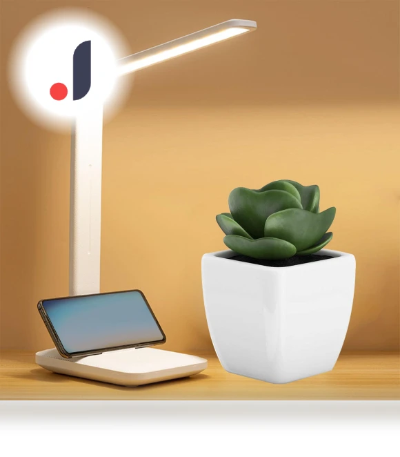 Foldable Lamp with Adjustable Color Temperature and Brightness — Study & Desk Lighting, TaoPo Directs