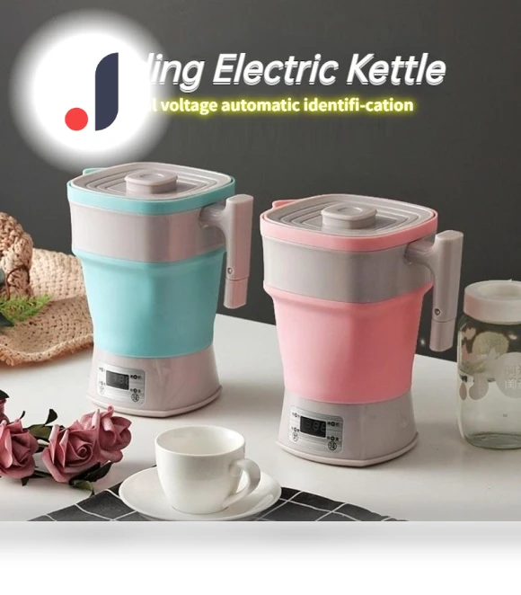 Foldable Silicone Kettle with Touch Insulation — Kettles & Tea Machines, Refreshing Home