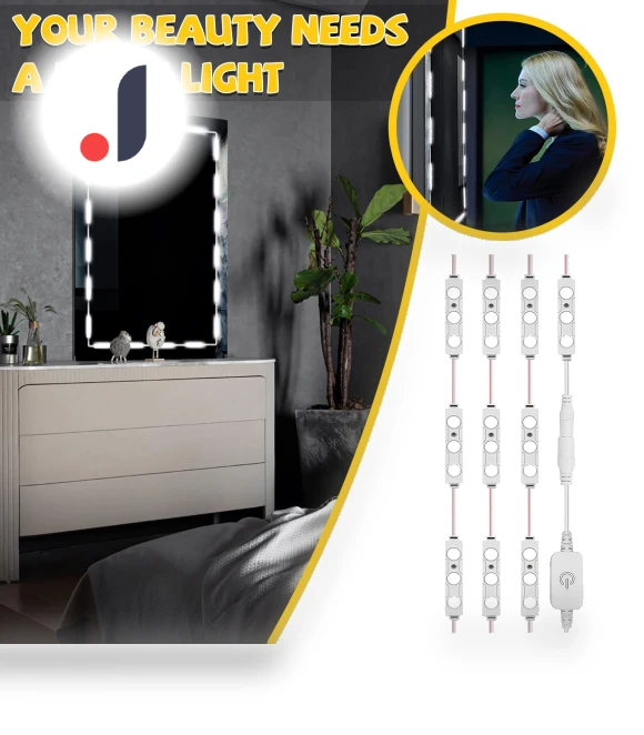 LED Mirror Light — Makeup, Dangerous
