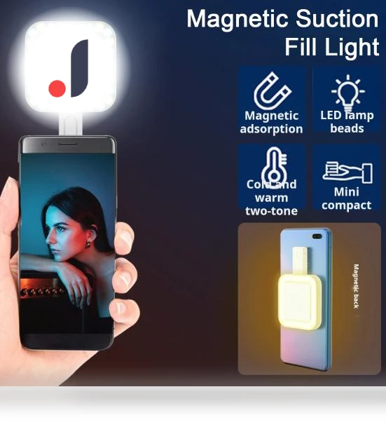 Magnetic LED Fill Light — Photography Lighting & Studio Equipment, electronic
