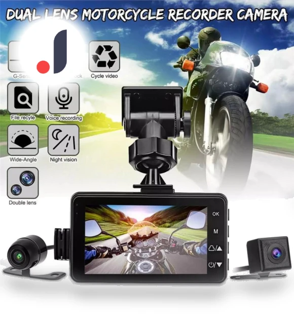 Motorcycle DVR Camera — Rearview Cameras for Cars, HOME-Auto-001