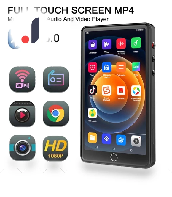 Portable WiFi MP4 Player with Camera — Portable Media Players, GLOBUS