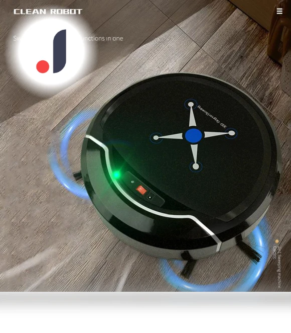 Rechargeable Smart Sweeping Robot — Smart Cleaning Robots, Factory Discount Outlet