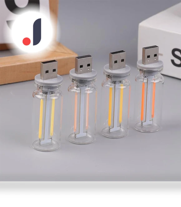Retro USB LED Filament Touch Dimming Lamp — Lighting Accessories, Breaki