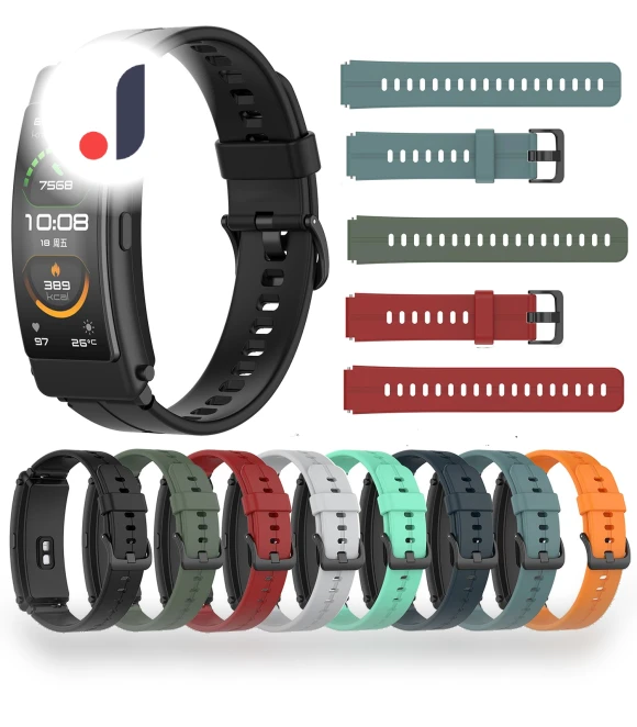 Silicone Strap 16mm — Bands, SH-YU1
