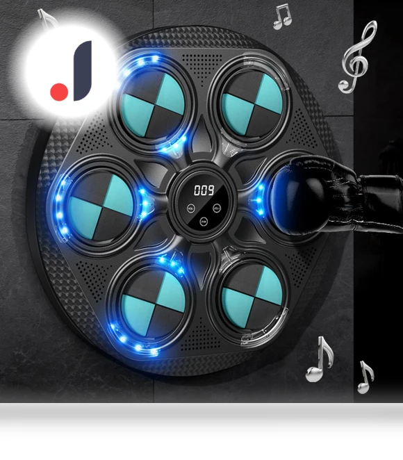 Smart Music Boxing Trainer with Gloves — Boxing Training Gear, Binchi Keji Travel