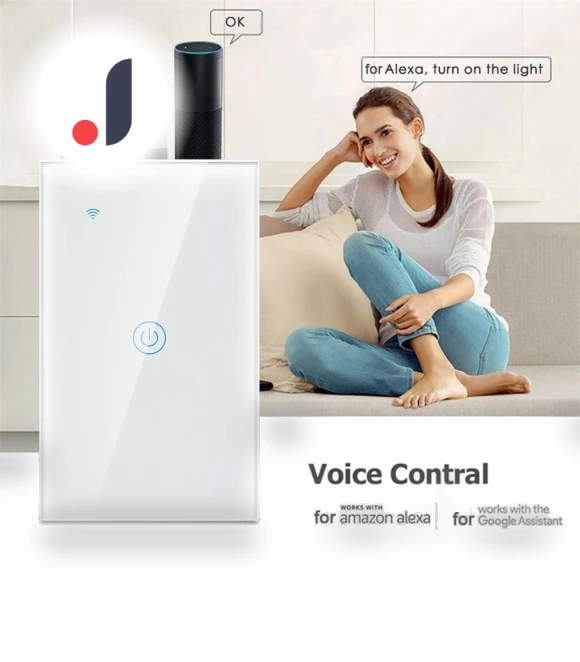 Smart Wall Lamp with Wi-Fi — Standing Lights, Glasses
