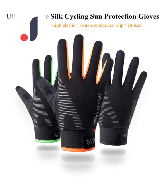 Summer Full Finger Touchscreen Bike Gloves — Gloves, Binchi Keji Travel