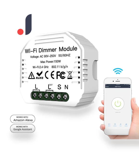 Wi-Fi Dimmer Module — Smart Home Modules, TOMTOP JMS