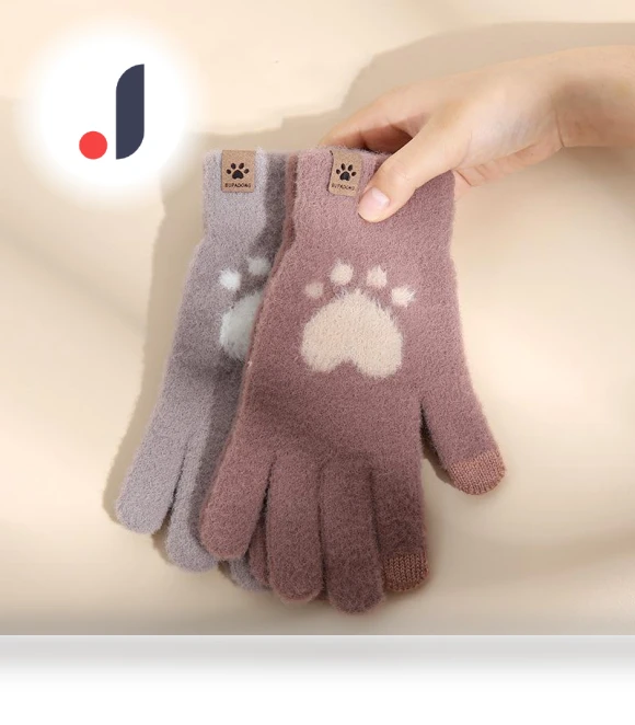 Winter Warm Cashmere Touchscreen Gloves — Cold Weather Gloves, Outdoor Boutique TOP