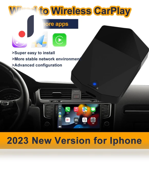 Wireless Carplay Ai Box Adapter — Phone Accessories, Reakosound